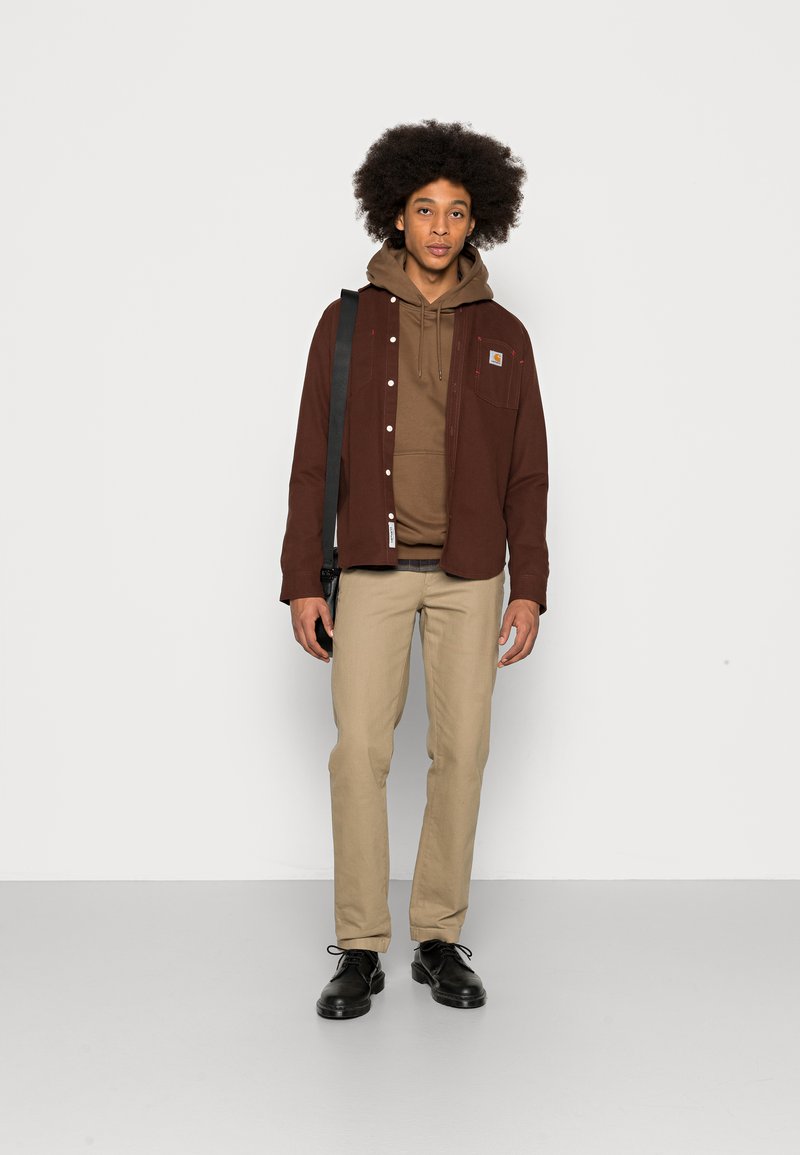 Herren Kapuzenpullover | Weekday STANDARD HOODIE Kapuzenpullover brown/camel - PD69072 Herren Kapuzenpullover | Weekday STANDARD HOODIE Kapuzenpullover brown/camel - PD69072