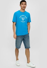 s.Oliver Triko s potiskem - azurblau