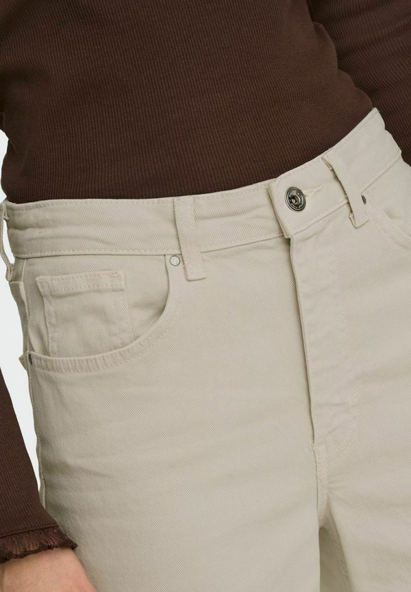 HIGH WAIST JUICY - Wide Leg - ecru3