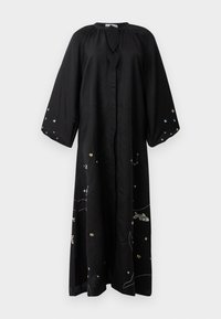 Amazon Momo Robe Helmstedt MOMO DRESS - Robe longue - black beauty/noir - ZALANDO.FR