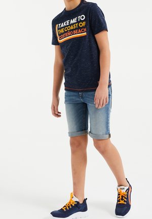 WE Fashion, Jeans Shorts - blue