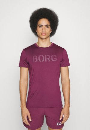 GRAPHIC - Sport T-shirt - grape wine
