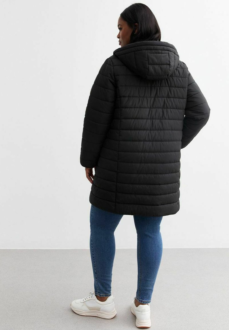 New Look Curves CURVES HOODED LONGLINE PUFFER Winter coat