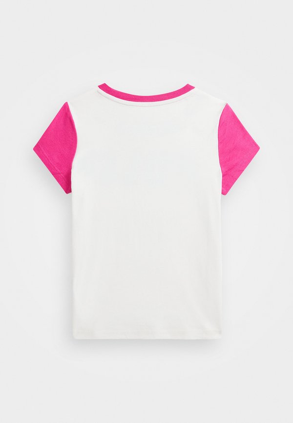 COLOR BLOCKED LOGO COTTON JERSEY TEE - Print T-shirt2