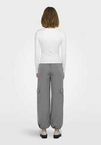 ONLY ONLCHECKIE - Maglietta a manica lunga - cloud dancer