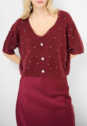 FASHION - Cardigan - bordeaux