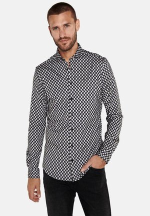 LANGARM  SLIM FIT - Shirt - schwarz