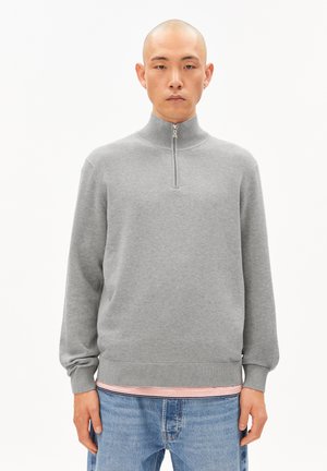 FAABES - Strickpullover - silver melange