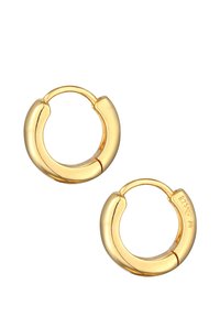 Elli CHUNKY HOOPS - Ohrringe - gold-coloured