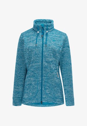 Schmuddelwedda, SCHMUDDELWEDDA JACKET - Kardigán - turquoise melange