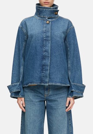 comma INDOOR-JACKE - Jeansjacke - blau