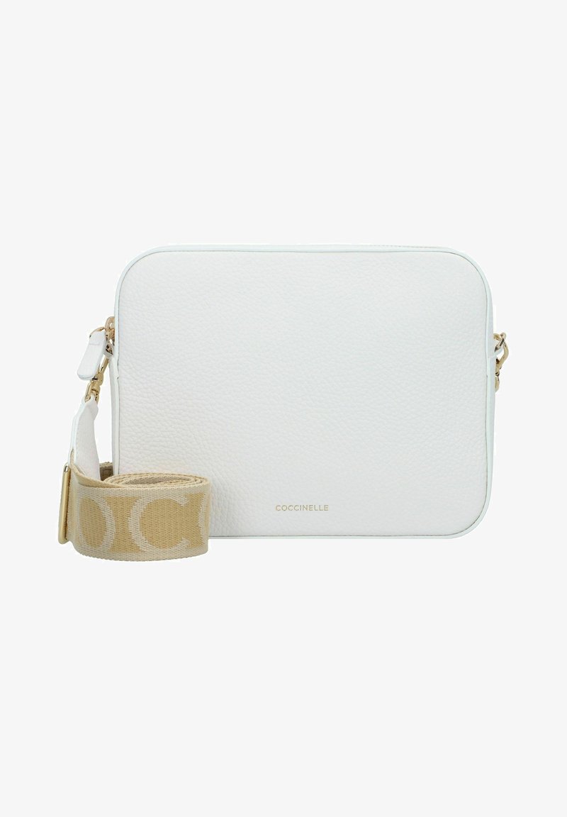 Coccinelle TEBE - Sac bandoulière - brillant white