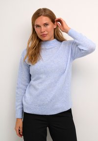Kaffe Pulover - faded denim melange