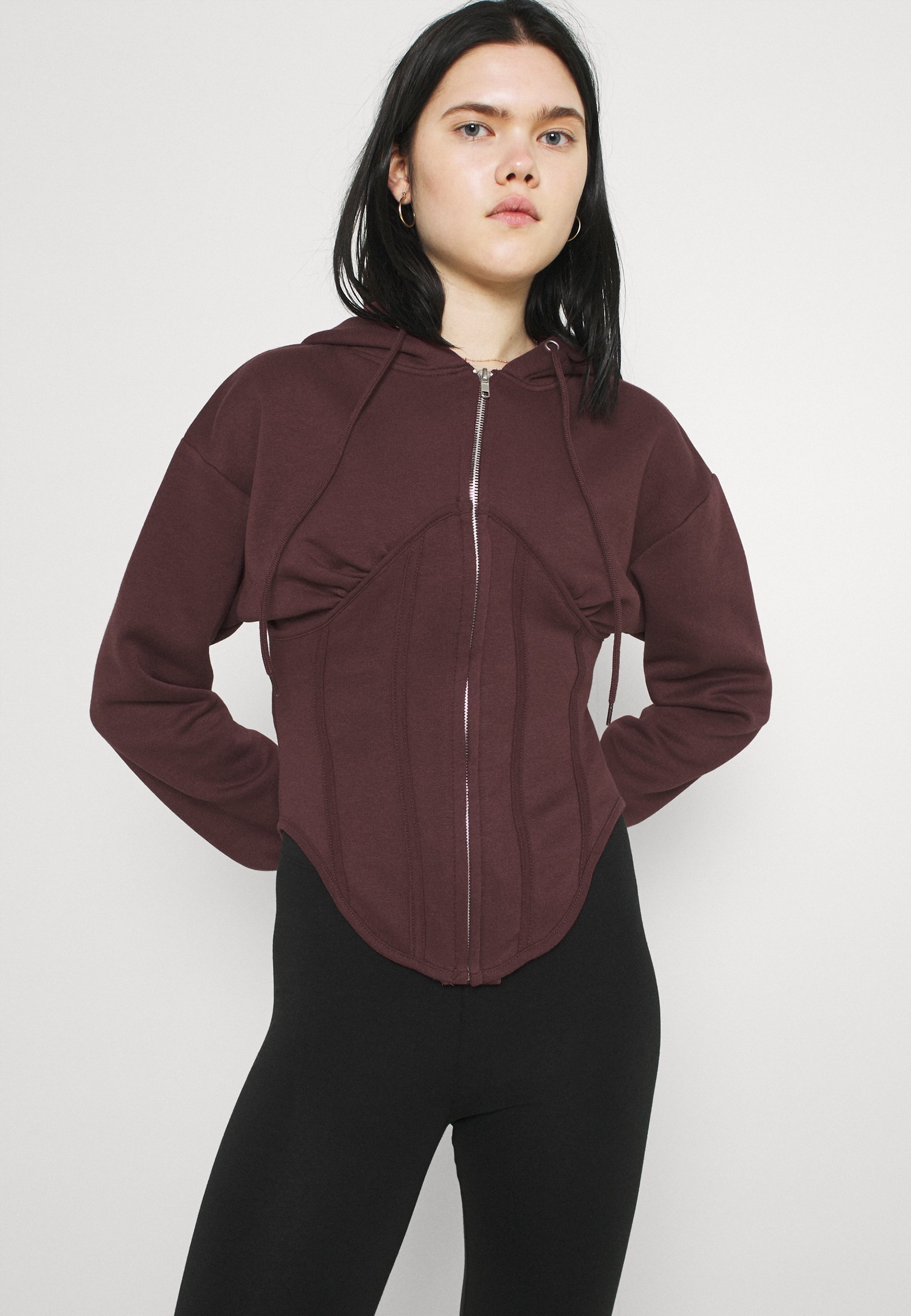 Women CORSET HOODY - Zip-up sweatshirt Women CORSET HOODY - Zip-up sweatshirt