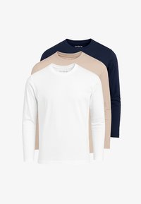 Niet geselecteerd, navy white beige
