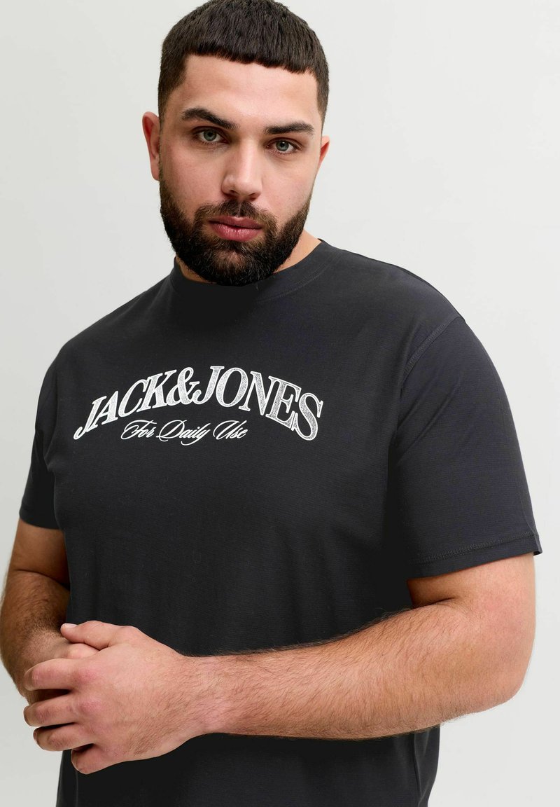 T-shirt Homme Slack Jaw – Noir – Taille S – Imprimé Graphique – Coton