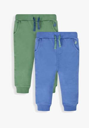 JOGGERS 2-PACK - Donji dijelovi trenirke - khaki green denim blue