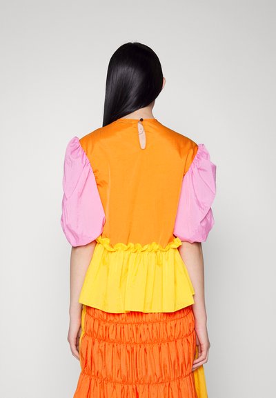 Brogger EXCLUSIVE ADA TOP - Μπλούζα - orange/pink/yellow