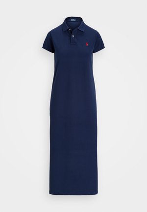 Polo Ralph Lauren Cotton Mesh Polo Dress - Day dress - newport navy