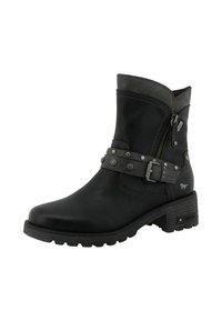 Mustang Bottines à plateau - black