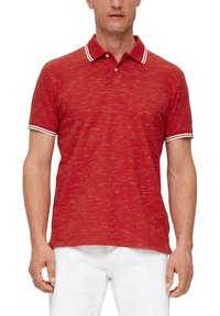 s.Oliver MIT FLAMMGARNSTRUKTUR - Koszulka polo