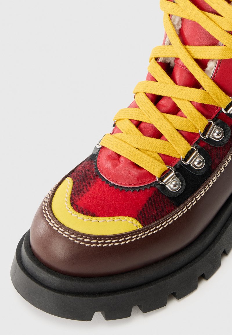 Dsquared2 UNISEX - Lace-up ankle boots - dark brown/red  display picture 1