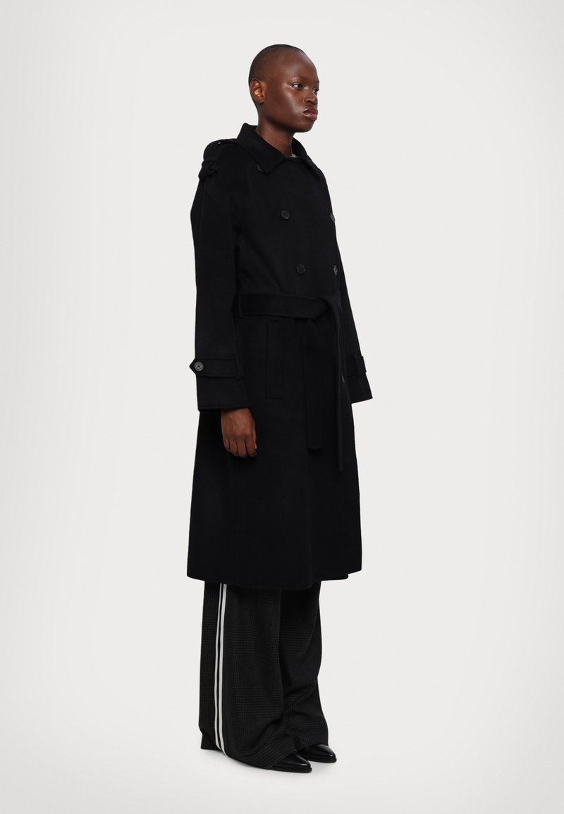 Manteau THE KOOPLES - Caban Noir - Taille S/36fr - Occasion En Excellent état