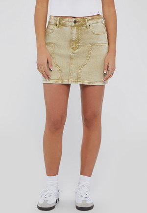 Guess CHARPENTIER - Gonna di jeans - beige
