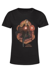 Marvel - Camiseta De Doctor Extraño Y Wanda Maximoff Vintage De