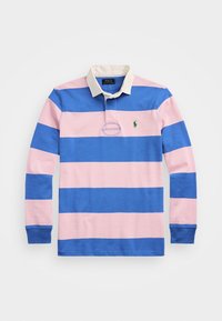 THE ICONIC RUGBY SHIRT - Poloshirt - garden pink/new england blue