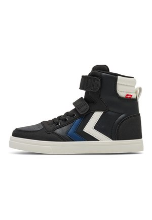 Sneakers hoog - black blue