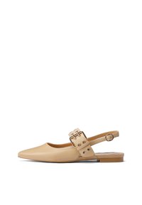 QUEEN HELENA - Ballerine Donna Con Fibbia ZM9980, Tacco Basso 1.5 Cm, Comode Ed Eleganti
