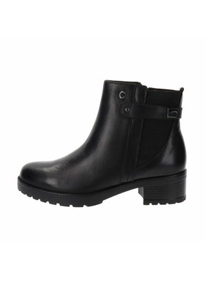 Stivaletti con plateau - nero
