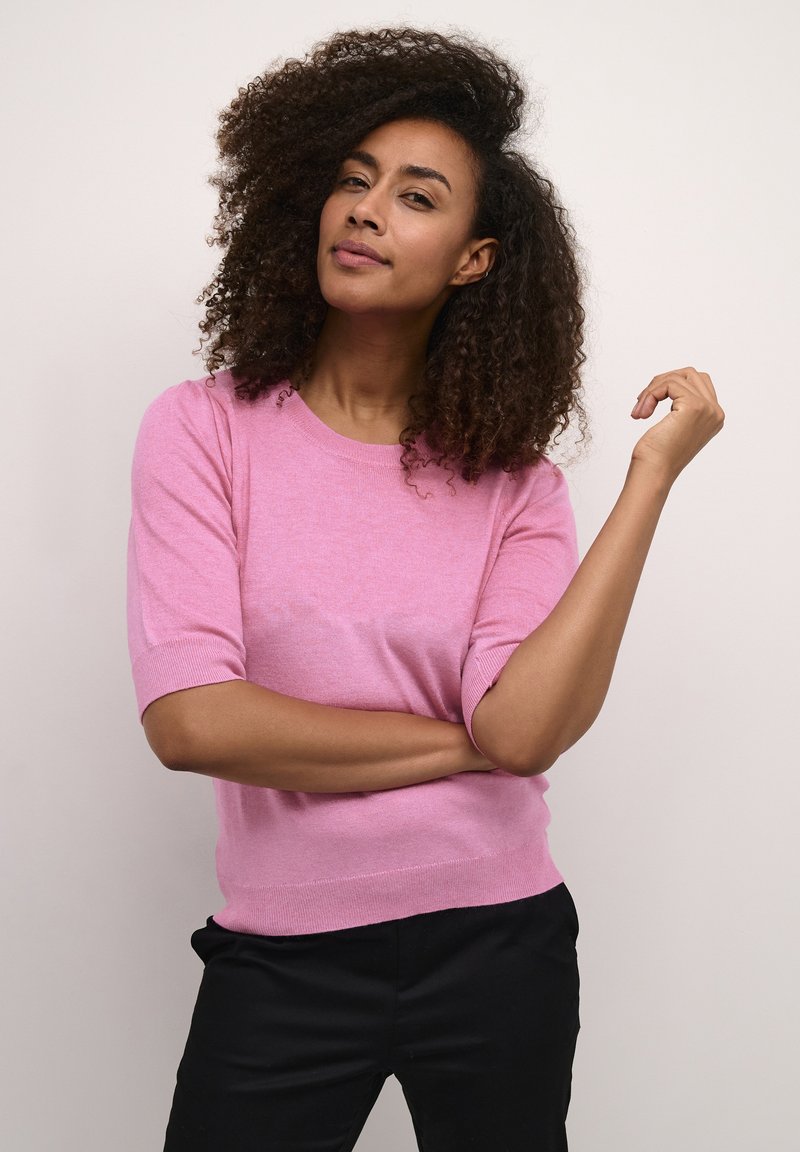 Culture CUANNEMARIE - Jersey de punto - fuchsia pink melange