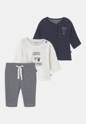 SET UNISEX - Vest - dark blue/off-white