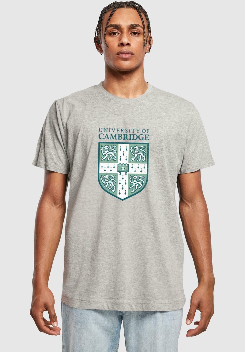 Merchcode UNIVERSITY OF CAMBRIDGE-SHIELD - T-shirt imprimé - heather grey