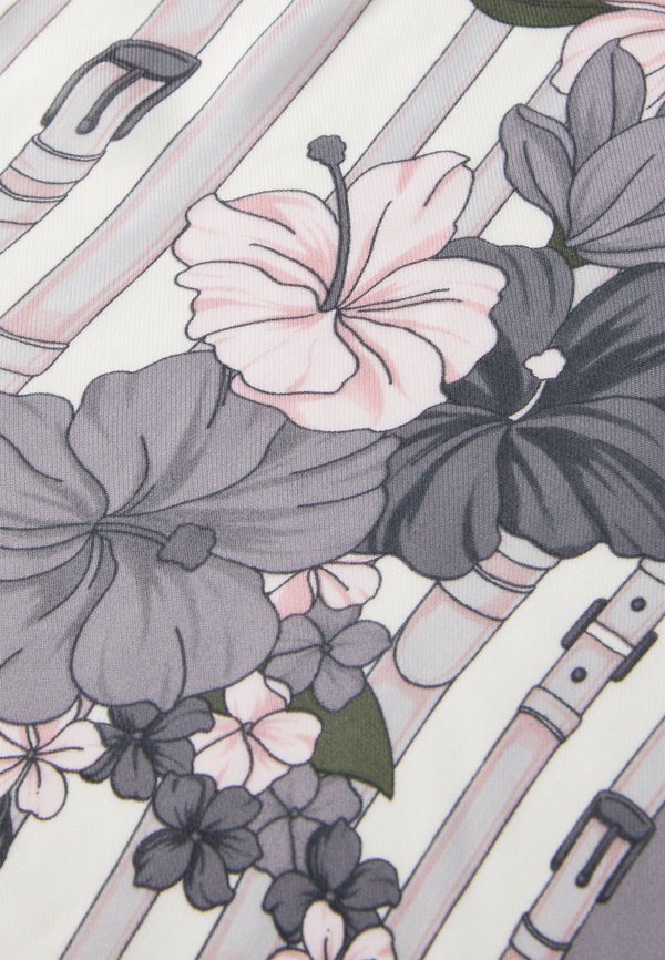 FOULARD FLOWER METALLERIA - Foulard - nero3