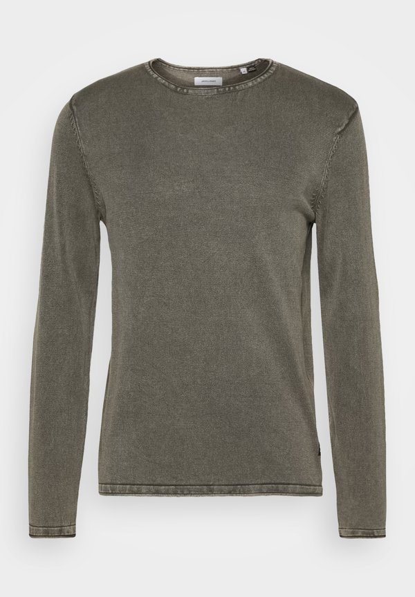 JJELEO CREW NECK - Jumper - dusty olive3