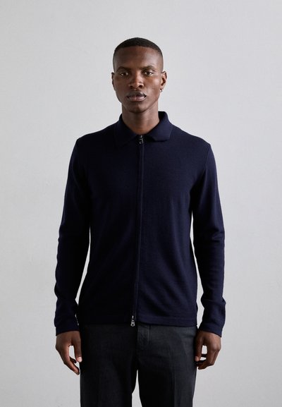 J.LINDEBERG KALEB ZIP - Vesta na kopčanje - navy