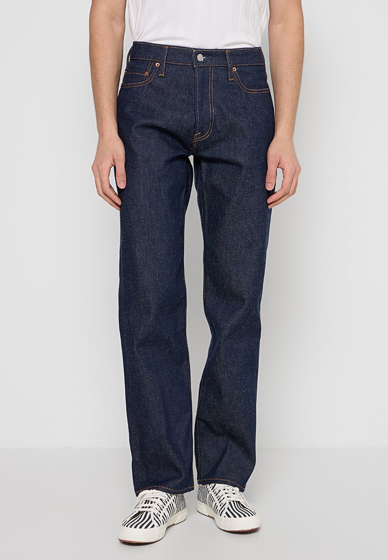 Abercrombie & Fitch Wijde jeans donkerblauw