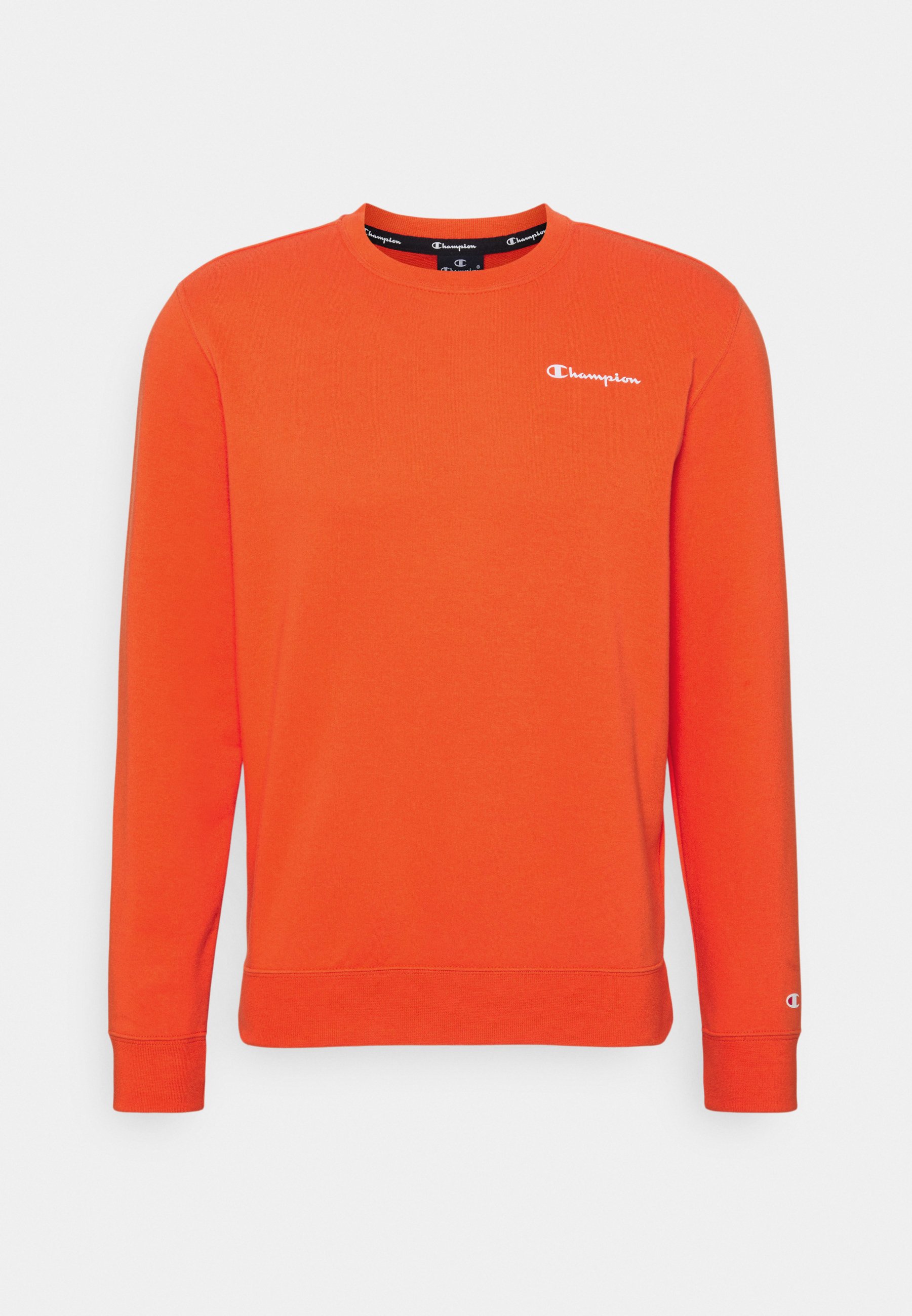 orange champion crewneck