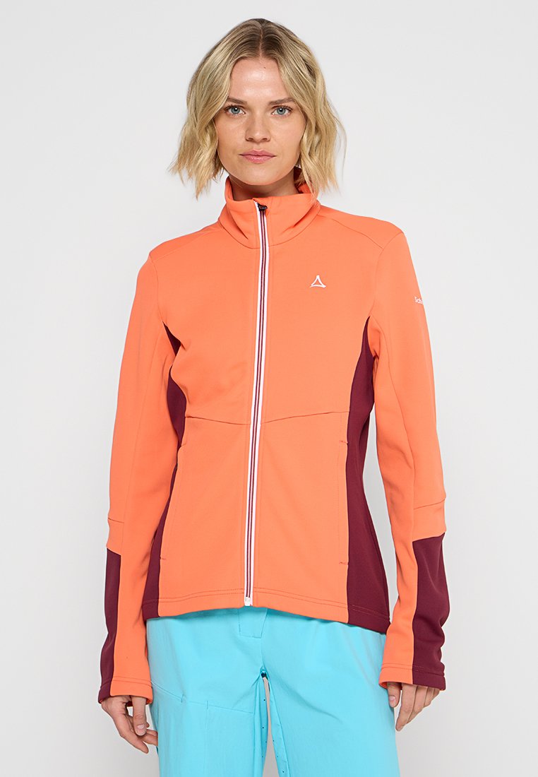 Schöffel Fleecejas oranje