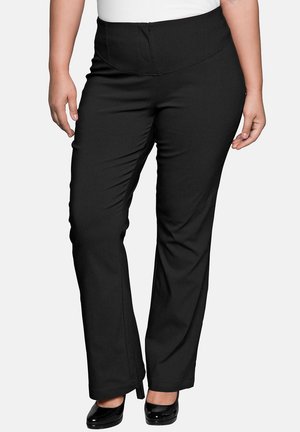 Sheego, Trousers - black