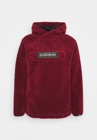Napapijri The Tribe Felpa con cappuccio - dark red