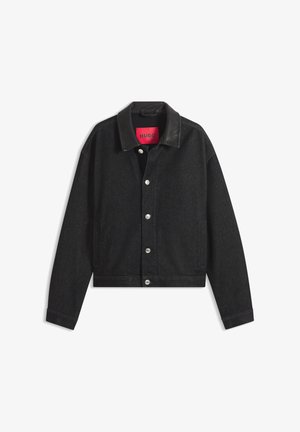 HUGO, HUGO 093 - Chaqueta vaquera - black
