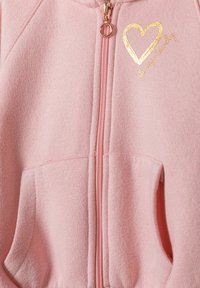 MINOTI FRONT POCKETS AND HOODIE - Felpa con zip - pink