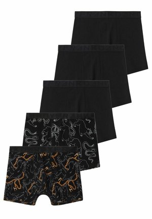 5-PACK POWER STRUGGLE BOXER BRIEF - Panties - black