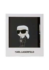 KARL LAGERFELD IKON NOTEBOOK AND PEN SET - Drugi dodatki - black