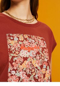Esprit T-shirt imprimé - dark brown