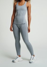 Hummel Leggings - mottled grey